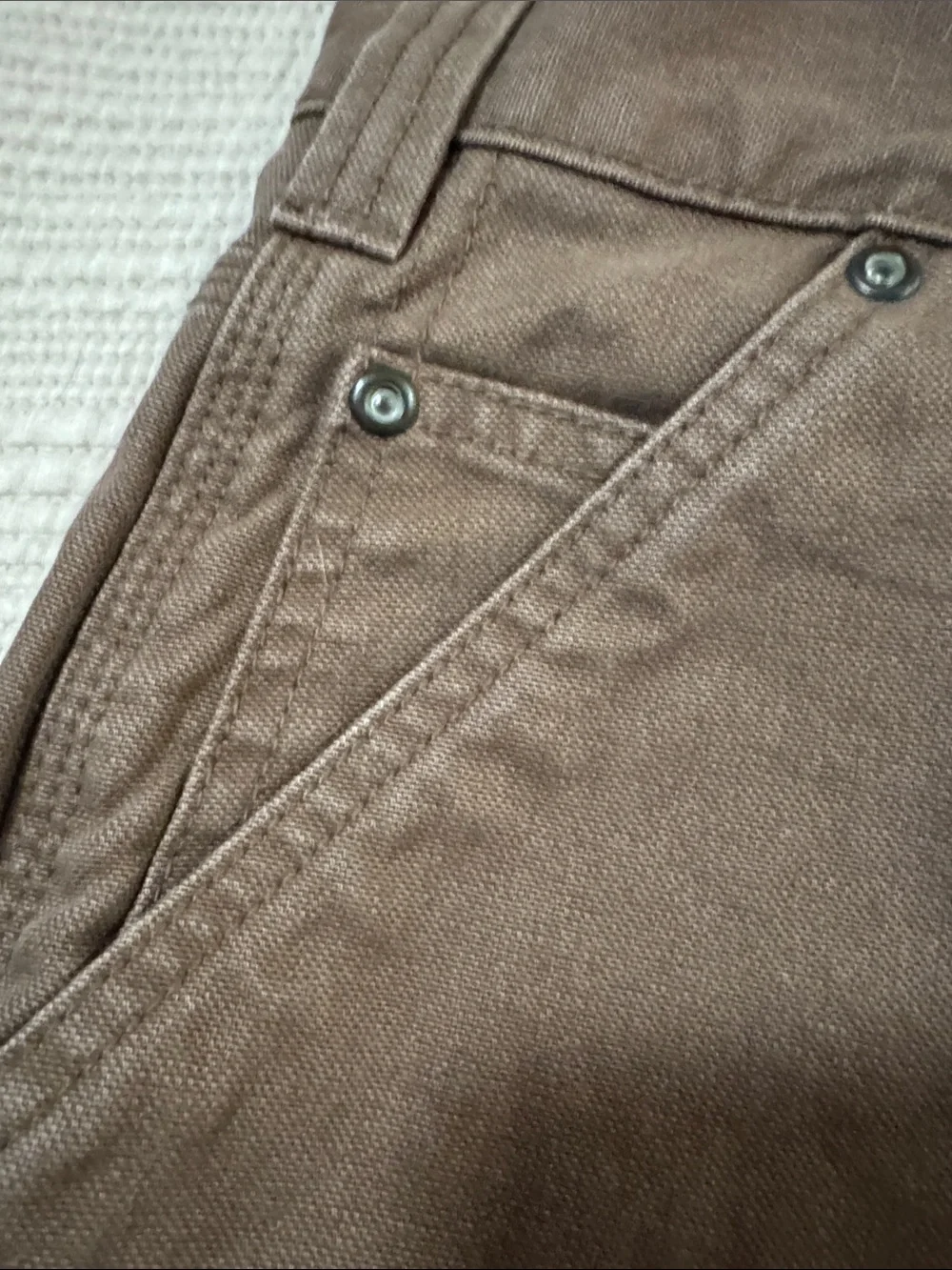 RedHead Men's Flat-Front Shorts in Brown